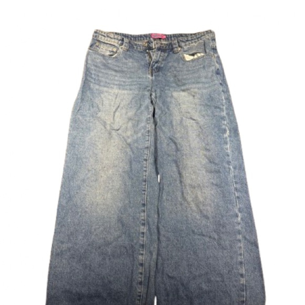 Edikted Light Blue Flare Jeans